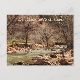 Nationaal Park Zion, Utah Briefkaart