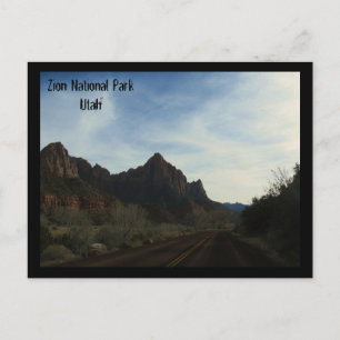 Nationaal Park Zion, Utah Briefkaart