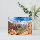 Nationaal park Zion - Utah Briefkaart (Staand voorkant)