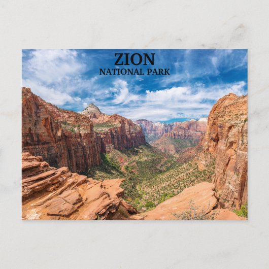Nationaal park Zion - Utah Briefkaart (Voorkant)