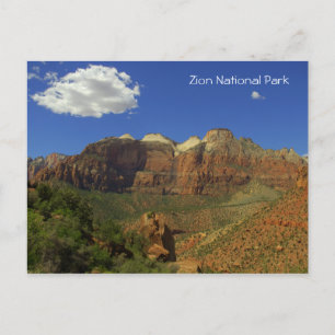 Nationaal Park Zion, Utah Briefkaart
