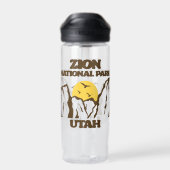 Nationaal Park Zion Waterfles (Achterkant)