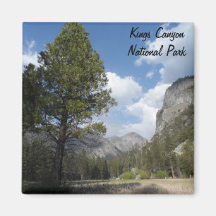Nationaal park Zumwalt Meadow - Kings Canyon Magneet