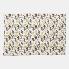 Nationaal parkwild theedoek