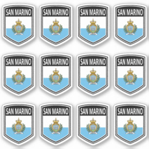 Nationaal - San Marino Sticker