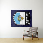 Nationaal - San Marino Wandkleed (In Situ (horizontaal))