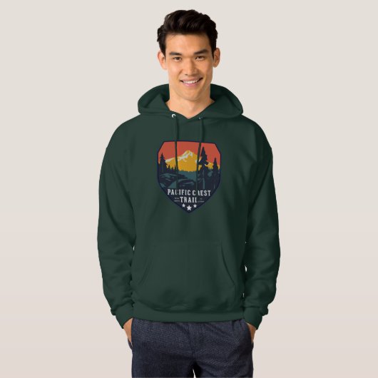 Nationaal Schilderachtig spoor van de Pacific Cres Hoodie (Voorkant volledig)