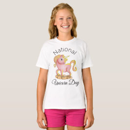 Nationaal shirt van de Unicorn Day