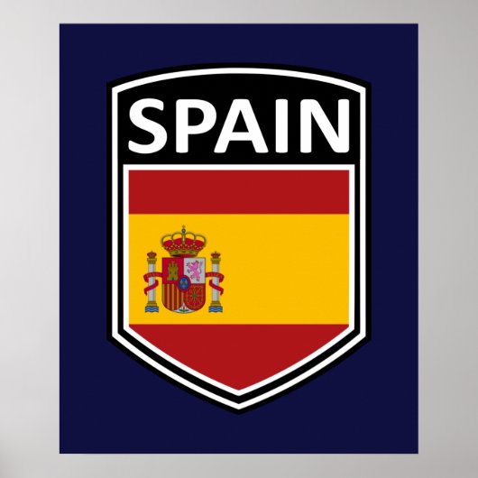Nationaal - Spanje Poster (Voorkant)