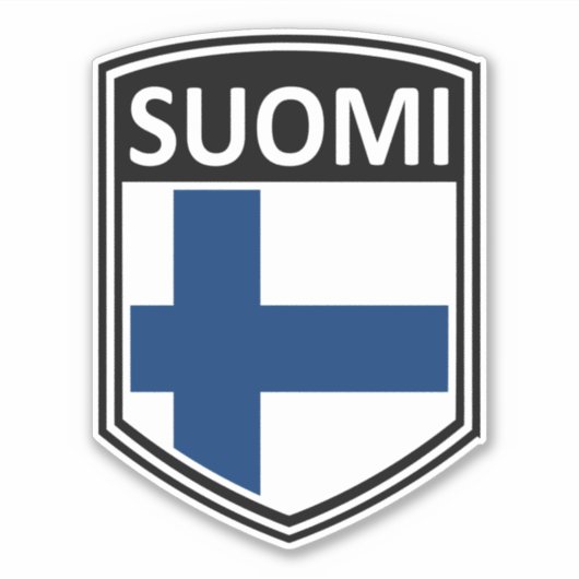 Nationaal - Suomi Sticker (Voorkant)