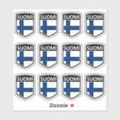 Nationaal - Suomi Sticker (Vel)