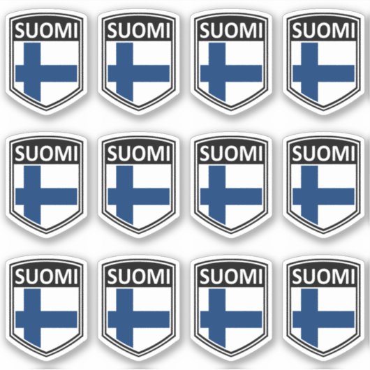 Nationaal - Suomi Sticker (Voorkant)
