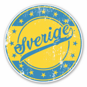 Nationaal - Sverige   Zweden Sticker