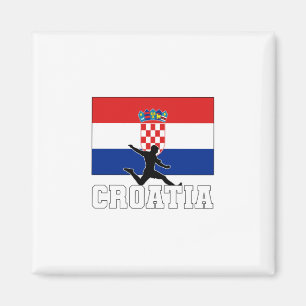 Nationaal team van het Kroatische Football Soccer Magneet