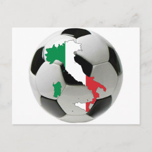 Nationaal team van Italië Briefkaart
