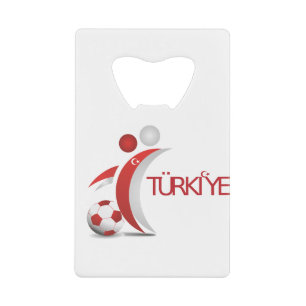 Nationaal team van Turkije Kredietkaart Flessenopener