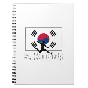 Nationaal team voor Zuid-Korea Notitieboek