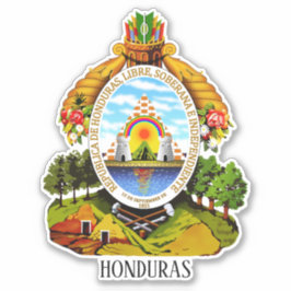 Nationaal wapenschild van Honduras Sticker