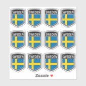 Nationaal - Zweden Sticker (Vel)