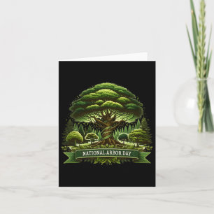 National Arbor Day Tree Care for a Happy Arbor Day Kaart