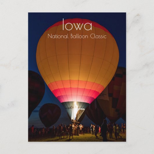 National Balloon Classic Briefkaart (Voorkant)