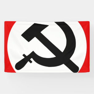 National Bolshevik Party Flag Spandoek