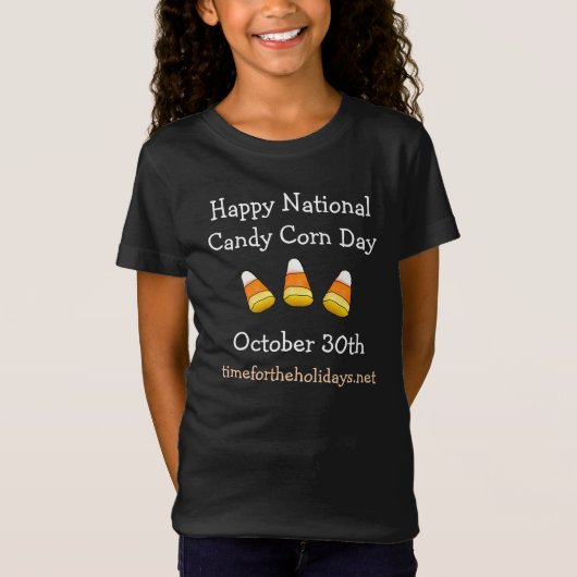 National Candy Corn Day 30th T-shirt (Voorkant)