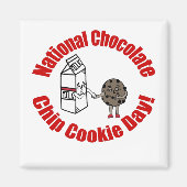 National Chocolate Chip Cookie Day Magneet (Voorkant)
