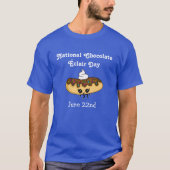 National Chocolate Éclair Day 22e T-Shirt (Voorkant)