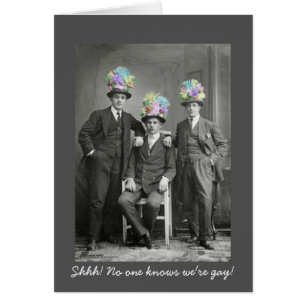National Coming Out Day Funny Gay Support Kaart