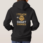 National Cookie Day, ik geef slimme koekjes Hoodie (Achterkant)
