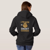 National Cookie Day, ik geef slimme koekjes Hoodie (Achterkant volledig)