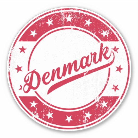 National - Danmark | Sticker Danemark (Devant)