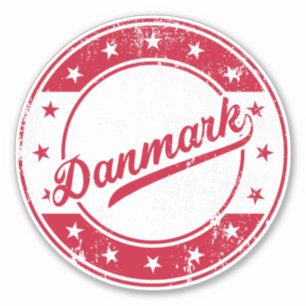 National - Danmark Sticker Danemark