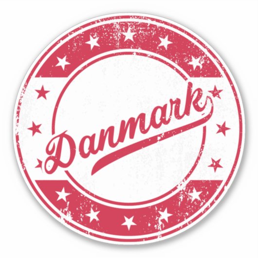 National - Danmark | Sticker Danemark (Devant)