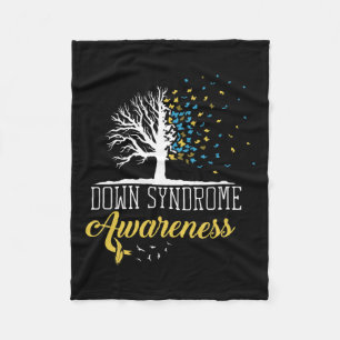 National Down Syndrome Awareness Maand , maar Fleece Deken