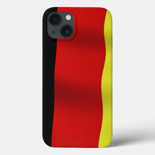 National Flag of Germany Patriotic Phone Case (Achterkant)