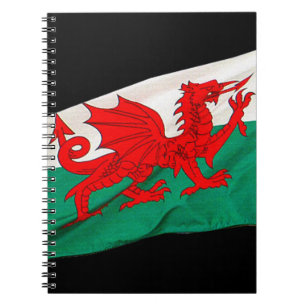 National Flag of Wales, The Red Dragon Patriotic Notitieboek