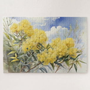 National Flower Australia Golden Wattle   Legpuzzel