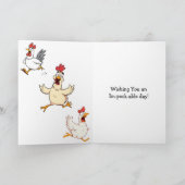 National Fried Chicken Sandwich Day | Nov 9th Kaart (Binnen)