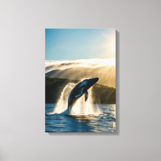 National Geographic award winnende drone foto Canvas Afdruk