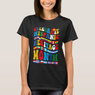National Hispanic Heritage Month Celebration Latin T-shirt