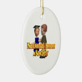 National Honor Society Keramisch Ornament (Rechts)