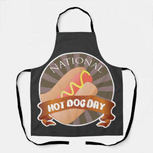 National Hot Dog Day-teken Schort