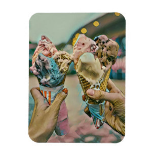 National Ice Cream Day Gift Magneet