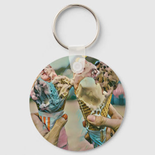 National Ice Cream Day Gift Sleutelhanger