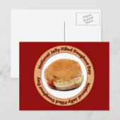 National Jelly-Fred Doughnut Day Briefkaart (Voorkant / Achterkant)