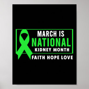 National Kidney Disease Awareness Month Poster