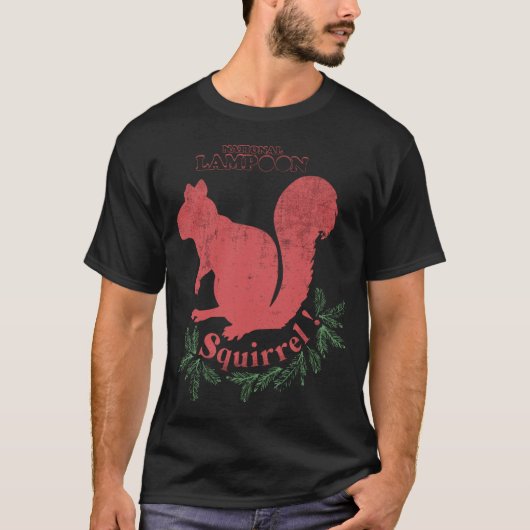 National Lampoon Squirrel funny T-shirt (Voorkant)