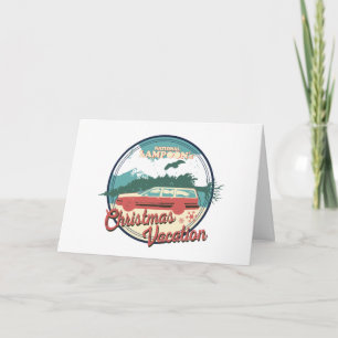 National Lampoon's Kerstvakantie Badge Kaart